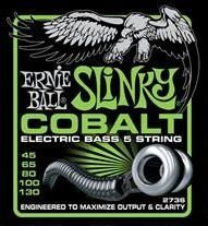 Ernie Ball P02736 45-130 Cobalt Bas Gitar Teli (5)